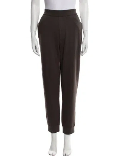 Pre-owned Burberry Wool Sweatpants W/ Tags In Brown