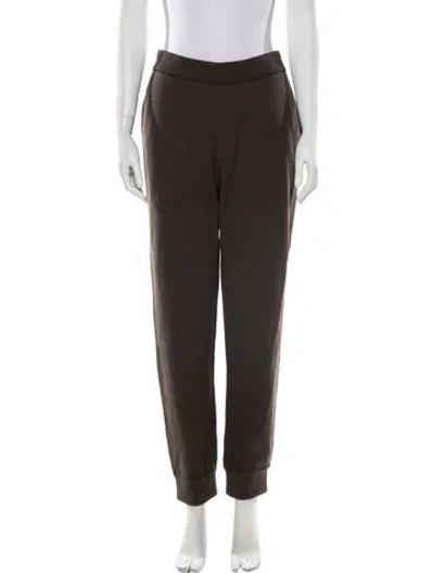 Pre-owned Burberry Wool Sweatpants W/ Tags In Brown