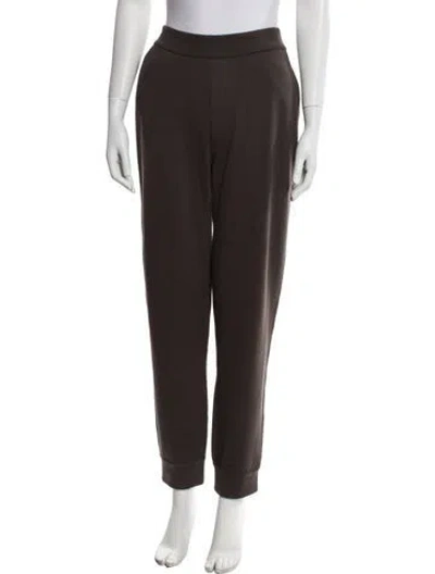 Pre-owned Burberry Wool Sweatpants W/ Tags In Brown