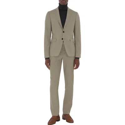 Burberry Wool Tailored Jacket In Gray