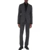 Burberry Wool Tailored Jacket In Gray