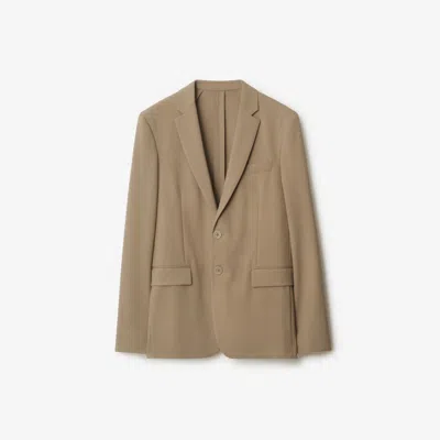 Burberry Wool Tailored Jacket In Puddle