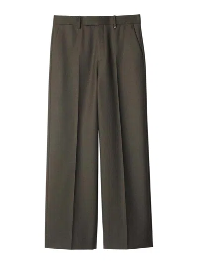 BURBERRY WOOL TAILORED PANTS
