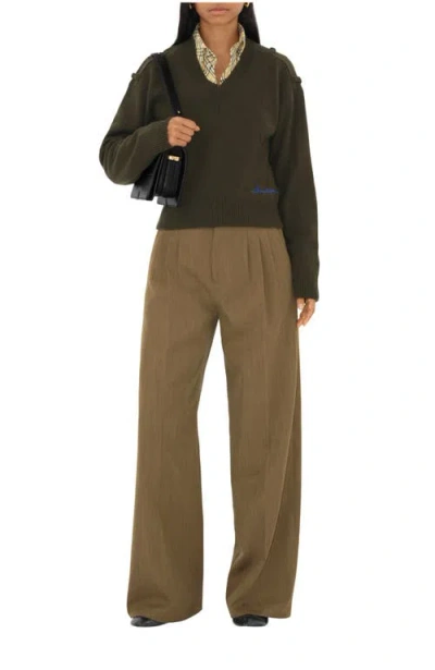 Burberry Wool Tailored Trousers