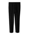 Burberry Wool Tailored Trousers In Black