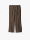 BURBERRY Wool Tailored Trousers
