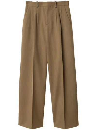 BURBERRY WOOL TAILORED TROUSERS