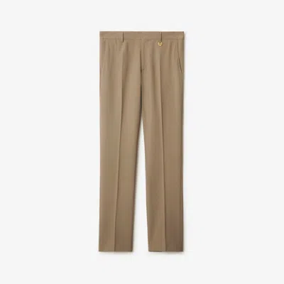 Burberry Wool Tailored Trousers In Puddle