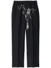 Burberry Knight Hardware Canvas Trousers