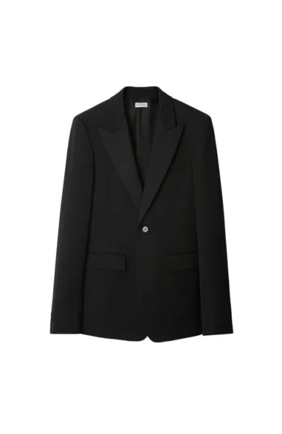 BURBERRY BURBERRY WOOL TUXEDO JACKET