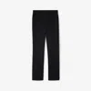 Burberry Wool Tuxedo Trousers In Black