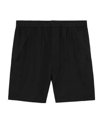 BURBERRY WOOL TWILL DECK SHORTS