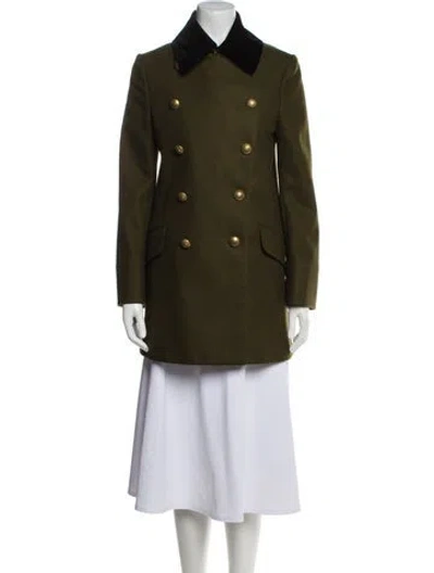 Pre-owned Burberry Wool Utility Jacket In Multi