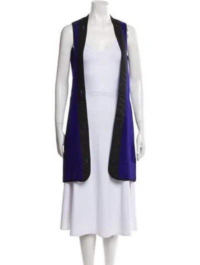 Pre-owned Burberry Wool Vest In Multi