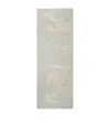 Burberry Wide Ekd Wool Scarf In Gray