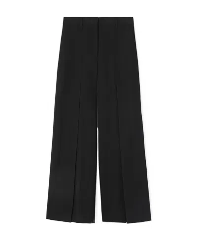 BURBERRY BURBERRY SLIT-DETAILED TAILORED TROUSERS