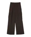 Burberry Cargo Trouser In Black