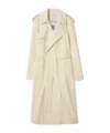 Burberry Lightweight Cashmere Wrap Coat In Nude