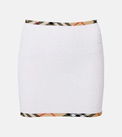 Burberry X Hunza G Devyn Beach Cover-up In White