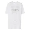 Burberry X Minecraft Logo Print Cotton Oversized T-shirt