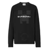 Burberry X Minecraft Logo Print Sweatshirt In Black