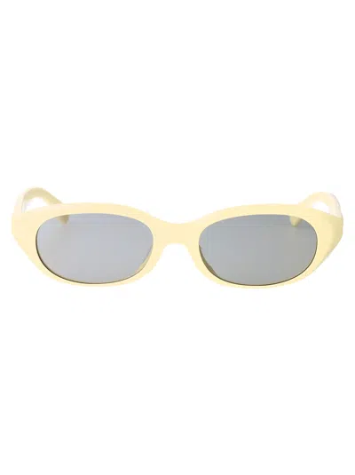 Burberry Yellow Acetate Sunglasses