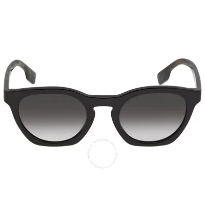 Burberry Yvette Grey Gradient Cat Eye Ladies Sunglasses Be4367 39808g 49 In Grey/red