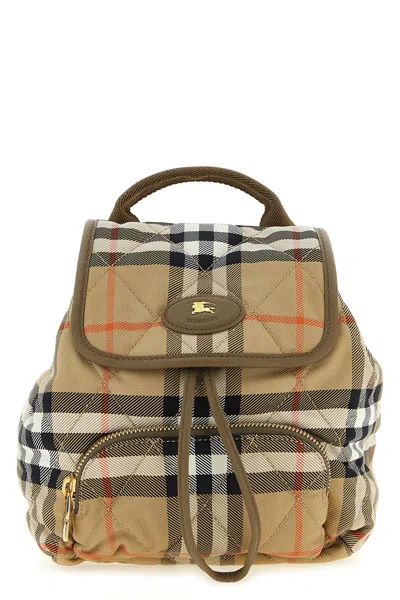Burberry Zaino 'horseshoe' Mini​ In Sand