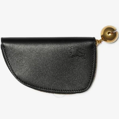 Burberry Zip-around Leather Coin Pouch In Black