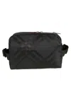 Burberry Check Jacquard Nylon Blend Belt Bag In Black