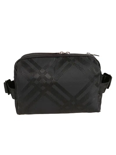 Burberry Zip Belt Bag In Black