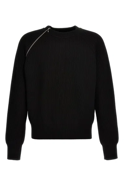 BURBERRY BURBERRY ZIP DETAIL SWEATER