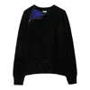 BURBERRY BURBERRY ZIP-DETAIL WOOL JUMPER