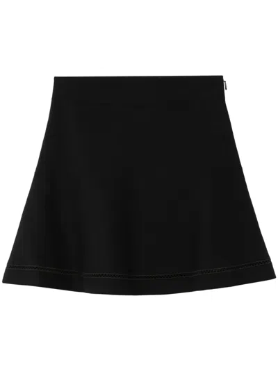 Burberry Taillenrock Mit Reissverschluss In Black