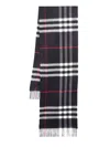 BURBERRY BURBERRY WOMAN BLUE SCARF BURBERRY 8076582