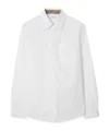 Burberry Long-sleeved Button-up Cotton Shirt