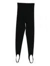 Burc Akyol Foot-strap Leggings In Black
