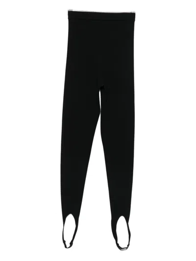 Burc Akyol Foot-strap Leggings In Black