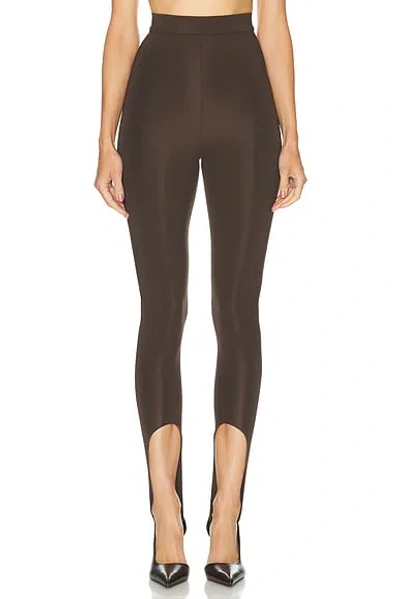 Burc Akyol Jersey Fuseaux Legging In Green