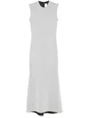 Burc Akyol Jersey Maxi Dress In Silber