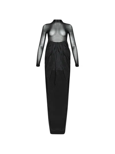 Burc Akyol Sultan Vestale Maxi Dress In Black