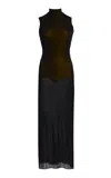 Burc Akyol Yacht Sheer-knit Midi Dress