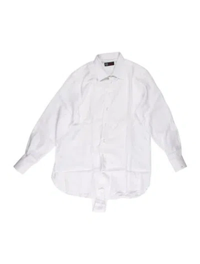 Pre-owned Burdi Long Sleeve Shirt In White