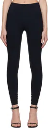 Bureau De Stil Black Stretch Leggings
