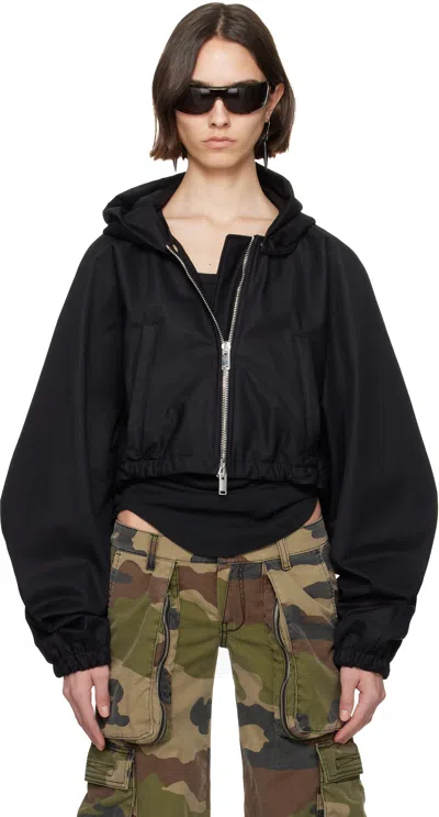Bureau De Stil Black Worker Zip Up Jacket