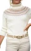 Burgess Sweaters Helsinki Top In Chalk In White