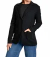 Burgess Sweaters Milly Single Breasted Blazer In Black