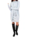Burgess Sweaters Travel Coat In Frost Blue In Multi