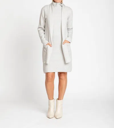 Burgess Sweaters Travel Coat In Lather In Gray