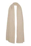 Burgess Sweaters Women's Cable Wrap In Sable In Blue